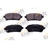 Front brake pad set (4 pcs) KRAFT AUTOMOTIVE - 6004426