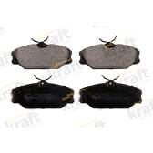 Front brake pad set (4 pcs) KRAFT AUTOMOTIVE - 6005091