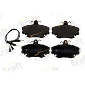 Front brake pad set (4 pcs) KRAFT AUTOMOTIVE - 6005130