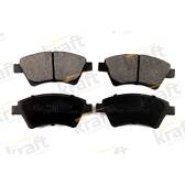 Front brake pad set (4 pcs) KRAFT AUTOMOTIVE - 6005135