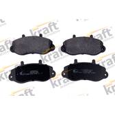 Front brake pad set (4 pcs) KRAFT AUTOMOTIVE - 6005180
