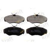 Front brake pad set (4 pcs) KRAFT AUTOMOTIVE - 6005300