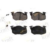 Front brake pad set (4 pcs) KRAFT AUTOMOTIVE - 6005500