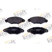 Front brake pad set (4 pcs) KRAFT AUTOMOTIVE - 6006060