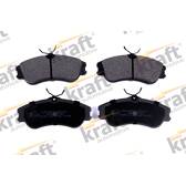 Front brake pad set (4 pcs) KRAFT AUTOMOTIVE - 6006080