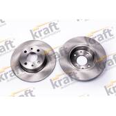 Rear brake disc KRAFT AUTOMOTIVE - 6053000
