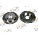 Rear brake disc KRAFT AUTOMOTIVE - 6052200