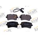 Rear brake pad set (4 pcs) KRAFT AUTOMOTIVE - 6010047