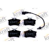 Rear brake pad set (4 pcs) KRAFT AUTOMOTIVE - 6010050