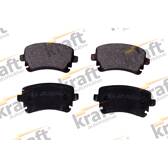 Rear brake pad set (4 pcs) KRAFT AUTOMOTIVE - 6010070