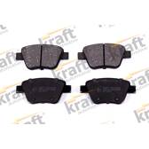 Rear brake pad set (4 pcs) KRAFT AUTOMOTIVE - 6010094