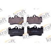 Rear brake pad set (4 pcs) KRAFT AUTOMOTIVE - 6010890
