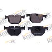 Rear brake pad set (4 pcs) KRAFT AUTOMOTIVE - 6012575