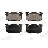 Rear brake pad set (4 pcs) KRAFT AUTOMOTIVE - 6015030