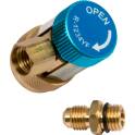 12 mm low pressure connection with 1/4'' adapter - Gas R1234 KS TOOLS - 550.1201