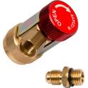 12 mm high pressure connector with 1/4'' adapter - Gas R1234 KS TOOLS - 550.1202