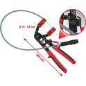 Alicate para braçadeiras de tubos flexíveis com cabo bowden, 730mm KS TOOLS - 115.0901