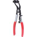 Alicate para braçadeiras de tubos flexíveis, angulado, 220mm KS TOOLS - 115.1042