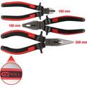 Kit de alicates ERGOTORQUE, 3 peças KS TOOLS - 115.1010
