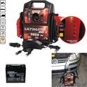 12 V + 24 V battery booster, mobile emergency starter 1700 A KS TOOLS - 550.1820