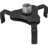Clé araignée pour filtre à huile 3/8'' + 1/2'', diamètre 62-102 mm KS TOOLS - 150.9313