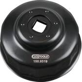 Cloche pour filtre à huile 3/8", Ø 64,0 mm / 14 cannelures KS TOOLS - 150.9319