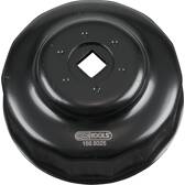 Cloche pour filtre à huile 3/8", diamètre 76 mm / 14 cannelures KS TOOLS - 150.9325