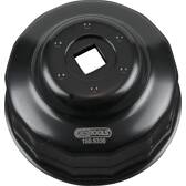 Cloche pour filtre à huile 3/8", diamètre 65/67mm 14 cannelures KS TOOLS - 150.9330