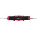 Extracteur universel de cosses pour connecteurs plats et Faston - 2,8 / 4,8 / 5,8 / 6,3 mm KS TOOLS - 154.0011