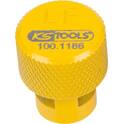 TPMS tyre bleeder, yellow, front left KS TOOLS - 100.1186