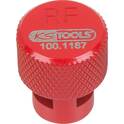 TPMS tyre bleeder, red, front right KS TOOLS - 100.1187
