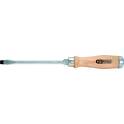 ERGOTORQUE WOODmax Destornillador con mango de madera, ranurado, 8x150mm KS TOOLS - 300.1055