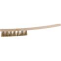 Escova de arame BRONZEplus, arame em bronze estanhado, ondulado 4 filas KS TOOLS - 963.9582