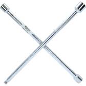 Chave cruzada de rodas para automóveis, 1/2"x17x19x21mm KS TOOLS - 518.1153