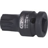 1/2" impact socket, XZN, M18 short KS TOOLS - 515.1175
