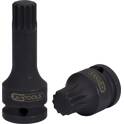 1/2" impact socket, XZN, M18 long KS TOOLS - 515.1176