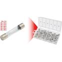 Sortido fusíveis de vidro, 5-30A, 120 peças KS TOOLS - 970.0270