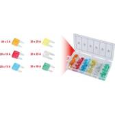 Sortido mini-fusíveis, 5-30 A, 120 peças KS TOOLS - 970.0280