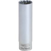3/8" Llave de vaso especial para bujías entrecaras 14mm KS TOOLS - 911.3991