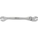 CHROMEplus Open double ring spanner, with flexible joint, 24mm KS TOOLS - 518.0392