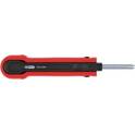 Unlocking Tool for blade terminal sleeve 1,65 mm (AMP Tyco E-95) KS TOOLS - 150.1289