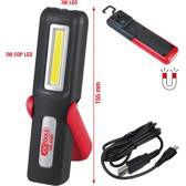 Mobile workshop hand lamp, foldable, 3 watt COB LED KS TOOLS - 150.4495