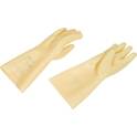 Luvas de eletricista em látex natural bege, classe 0 AZC, T9 KS TOOLS - 112.1663