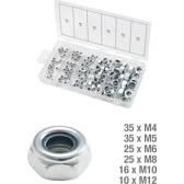  Sortiment mit 146 Sicherungsmuttern KS TOOLS - 970.0120