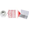 UNC self-tightening nuts assortment, 100 pcs KS TOOLS - 970.0480