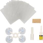 Coffret de réparation pare-brise, 15 pièces KS TOOLS - 140.2530