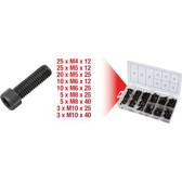 Sortido de parafusos com sextavado interior, métricos, 106 peças KS TOOLS - 970.0390
