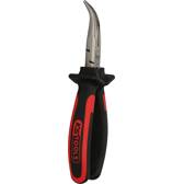 Pince à bec demi-rond coudé à poignée bi-composants, L. 210 mm KS TOOLS - 115.1019