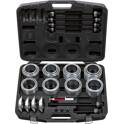 Jeu d'outils pour le montage et le démontage des roulements, joints et bagues PL, 46 pcs KS TOOLS - 700.1810