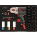  20-teiliges 1/2"-Druckluft-Steckschlüssel- und Schlagschrauber-Set KS TOOLS - 712.1020